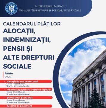 Ministrul Muncii: În luna iunie, toate alocațiile, indemnizațiile, pensiile și celelalte drepturi sociale vor fi plătite la timp, conform unui calendar deja stabilit.