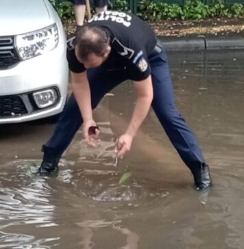 Acumulări semnificative de apă în București. Apa Nova: ”Eveniment care se întâmplă o dată la 100 de ani”