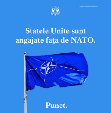 Ambasada SUA la Bucureşti: Statele Unite vor continua să fie un partener credibil şi responsabil în cadrul NATO