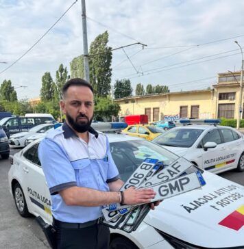 Sector 1: Plăcuțele de înmatriculare pierdute în urma furtunii de luni pot fi recuperate de la Poliția Locală