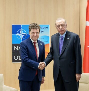 Nicușor Dan a avut o întâlnire bilaterală cu președintele turc Recep Tayyip Erdogan