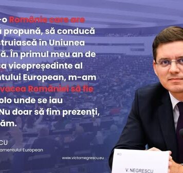 Victor Negrescu, bilanț la un an de la preluarea mandatului de europarlamentar: Continuăm, împreună, să construim o Românie respectată în UE și să aducem rezultate concrete pentru oameni!