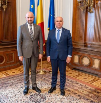 Ilie Bolojan l-a primit la Senat pe viceprim-ministrul Republicii Moldova: Discuții privind cooperării transfrontaliere dintre România și Republica Moldova