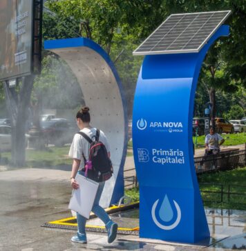 Oază de răcoare în București: Primele puncte de răcorire din Capitală, instalate în zonele aglomerate!