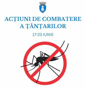 Pantelimon: Acțiune de dezinsecție împotriva țânțarilor, 17–23 iunie 2025