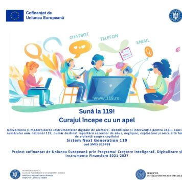 Linia naţională 119 destinată copiilor se modernizează cu fonduri europene