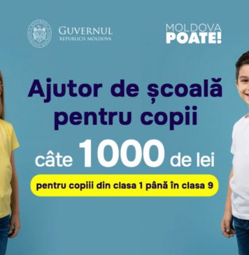 Republica Moldova: Ajutor de școală pentru copii, în valoare de 1000 de lei, anunțat de Guvern și Parlament