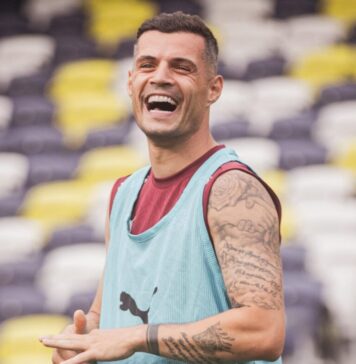 Mijlocaşul Granit Xhaka, dorit de AC Mlan