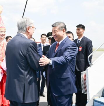 Xi arrives in Astana for China-Central Asia Summit