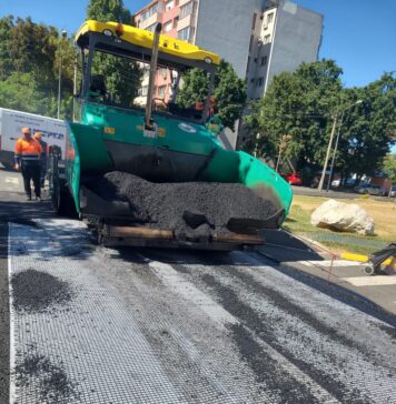 Strada Basarabilor din Sectorul 5, reasfaltat, iar zonele pietonale au fost reamenajate