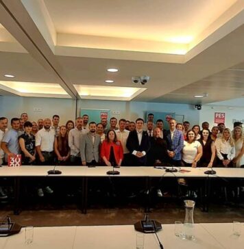 Victor Negrescu, întâlnire cu secretarul general adjunct PES, Yonnec Polet: Împreună cu 60 de activiști PES și PSD din fiecare județ al țării, am fost la sediul central al PES de la Bruxelles