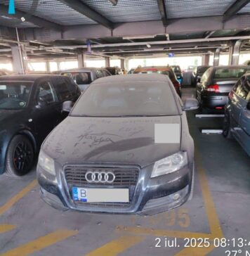 Mașinile abandonate blochează Park & Ride-ul de la Cora Pantelimon: Poliția Locală intervine