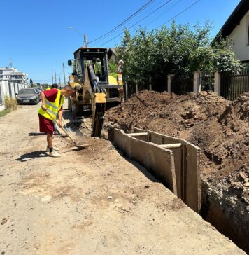 Lucrările de apă și canalizare continuă în Tunari / Peste 10.000 de locuitori vor beneficia de rețele moderne