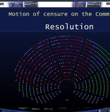 Toți europarlamentarii AUR au votat în favoarea moțiunii de cenzură pentru demiterea Ursulei von der Leyen!