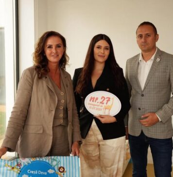 Natalia Intotero anunță inaugurarea unei noi creșe moderne în Deva, realizată prin Programul guvernamental „Sfânta Ana”, cu finanțare PNRR