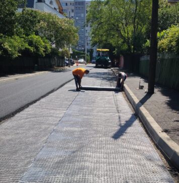 Strada Doljești din Sectorul 5, reabilitată: Reparații locale la nivelul carosabilului