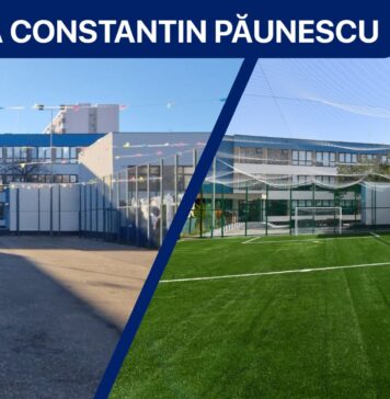 Sectorul 6: Mai multe terenuri de sport din curțile unor școli, reabilitate