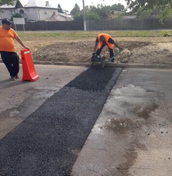 Lucrările de reparație a carosabilului din zona Progresu au fost finalizate