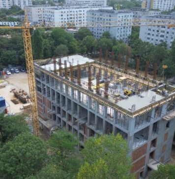 Sectorul 3: Reconstrucția Școlii „Voievod Neagoe Basarab” este în plină desfășurare