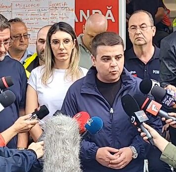 George Simion a ajuns în mijlocul sinistraților din Broșteni „Nu sunteți singuri”