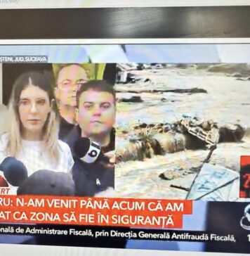 „Doamna de la USR spune că s-a dus după 4 zile la inundații în Suceava pentru că a așteptat ca totul să fie „safe”. Pentru ea. Pentru români – nu contează. Ei pot sta sub ape”, spune jurnalista Sorina Matei