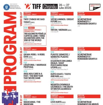 Departamentul pentru Relația cu Republica Moldova: TIFF Chișinău: Vezi ce filme vor fi proiectate în cadrul festivalului
