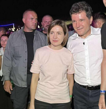 Nicușor Dan, vizită privată cu familia, în Republica Moldova. Șeful statului participă împreună cu Maia Sandu la Festivalul Lupilor
