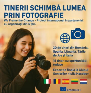 Tinerii din Sectorul 6 participă la „We Frame the Change” – un proiect european care transformă ideile în schimbare