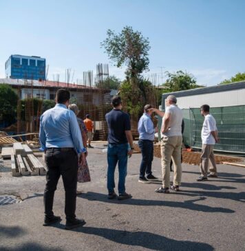 Lucrările avansează la noul corp al Școlii Gimnaziale „Maria Rosetti” din Sectorul 2