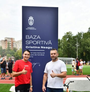 Baza sportivă ‘Cristina Neagu’, inaugurată în Sectorul 6; are o suprafață de peste 13.000 mp