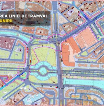 Bujduveanu: A fost elaborată documentația urbanistică pentru extinderea liniei de tramvai în zona Unirii