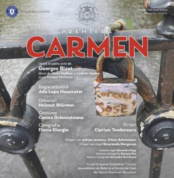 Opera Națională București deschide Stagiunea 2025 -2026 cu premiera operei „Carmen”