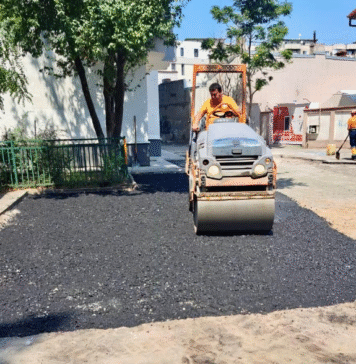 Reparații rapide în zona 13 Septembrie. Parcarea a fost reabilitată pentru siguranța locuitorilor
