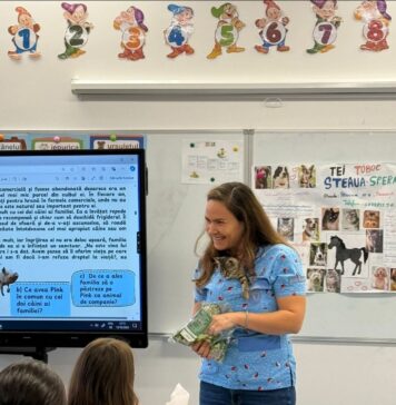 Elevii din Estonia vor avea un curs inspirat de „Ora cu și pentru animale”, care se predă în Ilfov