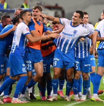 Universitatea Craiova, calificată în play-off-ul Conference League, după prelungiri