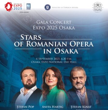 Gala Stele ale Operei Româneşti la Osaka: Mari voci din România cântă pe scena Expo 2025 Osaka