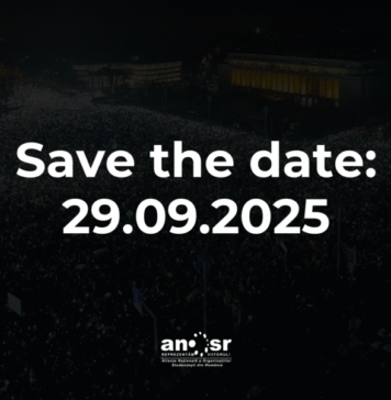 ANOSR face apel la studenți să protesteze pe 29 septembrie