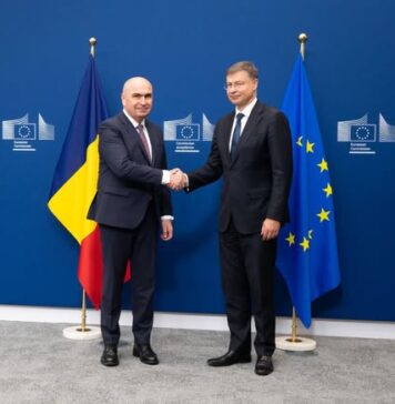 Premierul Ilie Bolojan: Discuție foarte bună astăzi cu comisarul european Valdis Dombrovskis despre situația macroeconomică și fiscală a României