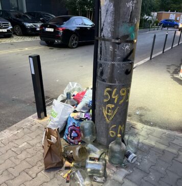 Primăria Sectorului 6 atrage atenția: sticlele și borcanele aruncate pe jos pot deveni un pericol pentru comunitate