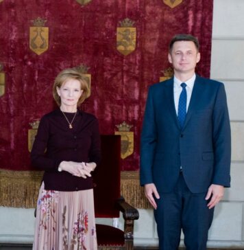 Majestatea Sa Custodele Coroanei l-a primit la Palatul Elisabeta pe Mircea Abrudean, Președintele Senatului României