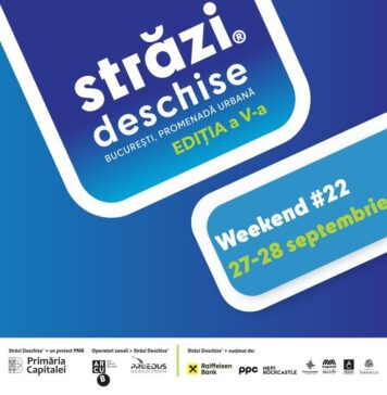 Un nou weekend de sărbătoare, la „Străzi deschise – București”, pe Calea Victoriei și în sectorul 3