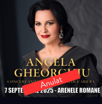 Concertul aniversar Angela Gheorghiu a fost anulat/ Ce opțiuni oferă organizatorii