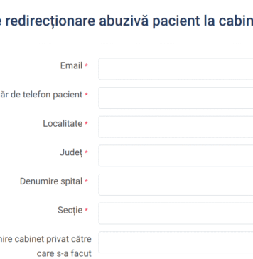 Pacienţii pot raporta dacă un medic de la stat i-a trimis la privat. Unde se fac sesizările