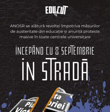 ANOSR: Studenții anunță proteste în toate centrele universitare din țară