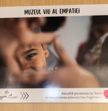 Ajungem MARI lansează Muzeul Viu al Empatiei / Poveștile copiilor și tinerilor din sistemul de protecție prind viață prin vocile unor actori îndrăgiţi