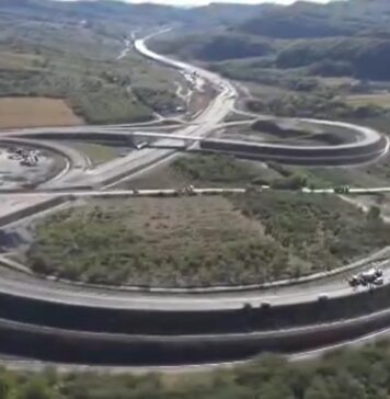 Stadiul fizic al lucrărilor pentru secțiunea 4 a autostrăzii Sibiu-Pitești se apropie de 80%