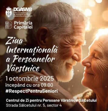De Ziua Internațională a Persoanelor Vârstnice, DGASMB inaugurează al treilea Centru de zi pentru seniori în București