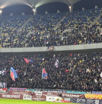 FCSB, sancţionată de UEFA cu o amendă de 30.000 de euro şi închiderea parţială a stadionului