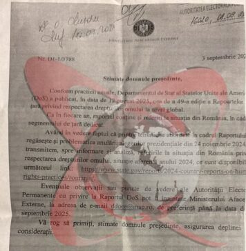 Anca Alexandrescu: Ia uitaţi mai jos adresa pe care Ţoiu o trimite la AEP pentru a primi răspunsuri legate de anularea alegerilor. Termen de răspuns: 30 septembrie! Oare pe cine interesează?