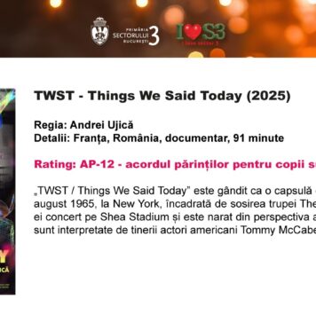 Unde te poți relaxa în Sectorul 3? „Cinema în aer liber” și „Stagiunea muzicală estivală”, în plină desfășurare